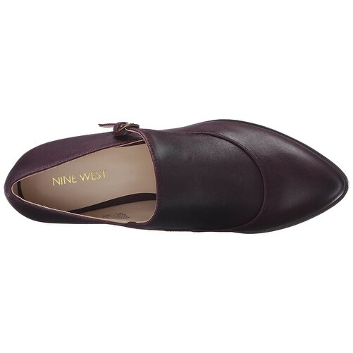 nine west monk strap