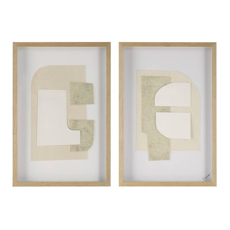 Renwil Delias 20.0" Wide Wall Decor, Printed Artwork (2 Piece Set)