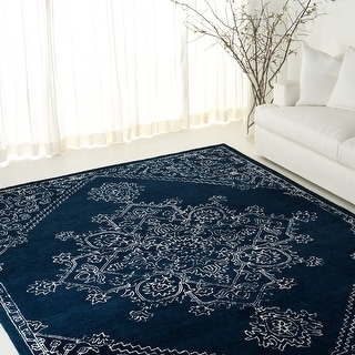 Lauren Ralph Lauren Handmade Gunlaug Oriental Medallion Wool Rug