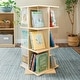 preview thumbnail 2 of 8, EdQ Rotating Book Display 3 Tier Natural