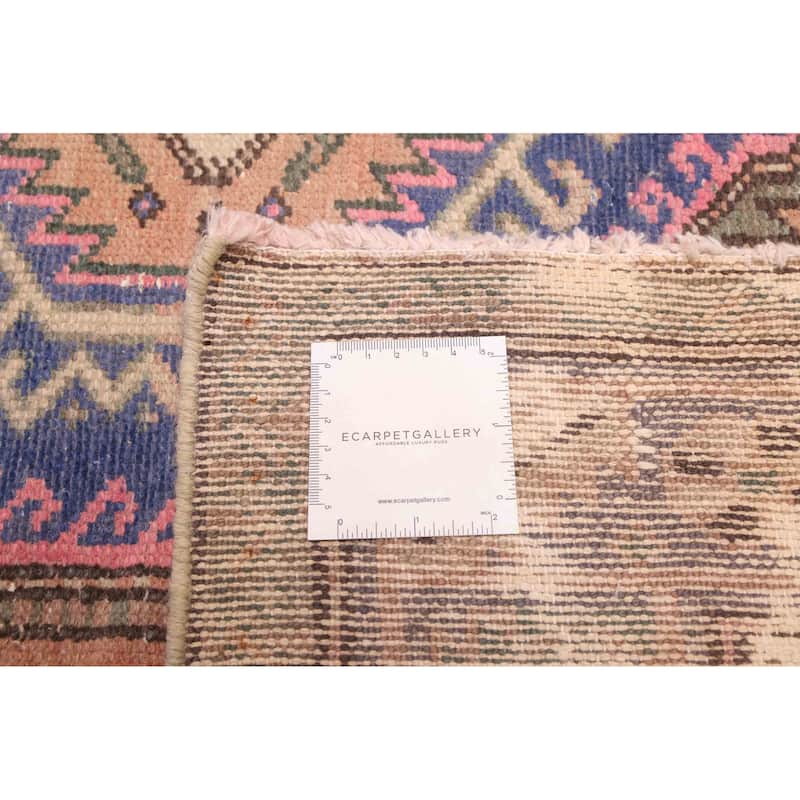 ECARPETGALLERY Hand-knotted Antalya Vintage Light Copper Wool Rug - 4'2 x 7'0