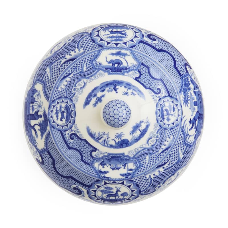 Spode Blue Italian Vase