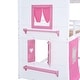 preview thumbnail 23 of 21, Twin Size Bunk Wood House Bed with Elegant Windows, Sills and Tent