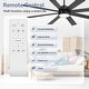 preview thumbnail 104 of 193, 42/48/52/56/60/65-IN LED Ceiling Fan with Light Kit and Remote(5/6/7/8-Blade)