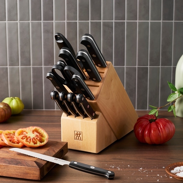 ZWILLING Gourmet 14-Piece Knife Block Set - Bed Bath & Beyond