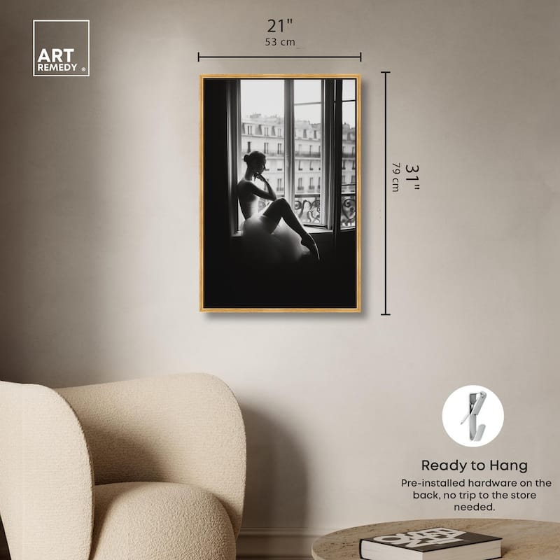 Shadows of a Lady Canvas by Art Remedy