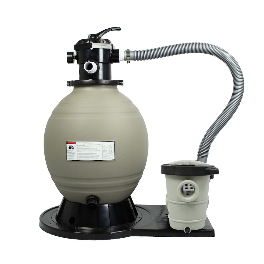 Blue Wave Sandman 22" 2.64 sq. ft. Sand Filter System with 1.5HP Pump - Above Ground - 1.5 HP