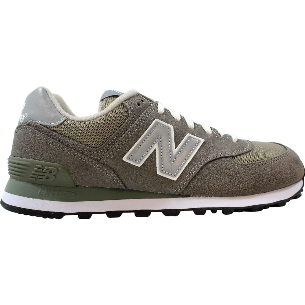 new balance 574 gs grey white