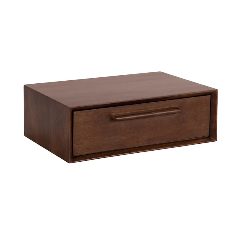Kate and Laurel McCutcheon Wood Storage Shelf