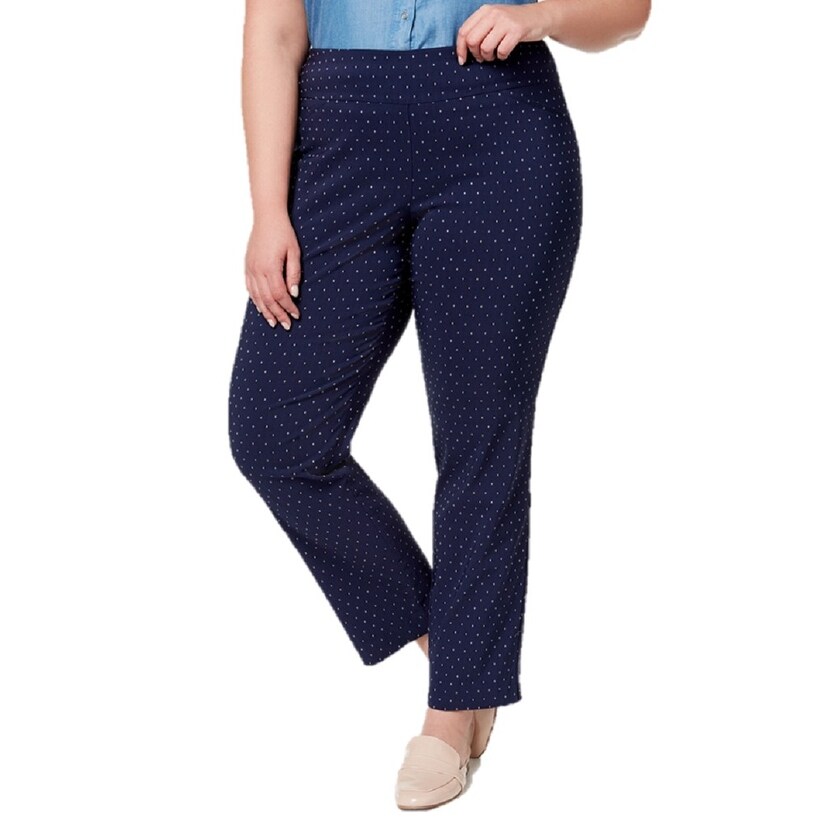 charter club slim leg pants