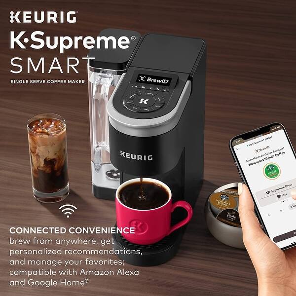 Keurig K-Supreme SMART Single Serve Coffee Maker - Bed Bath & Beyond -  37214267