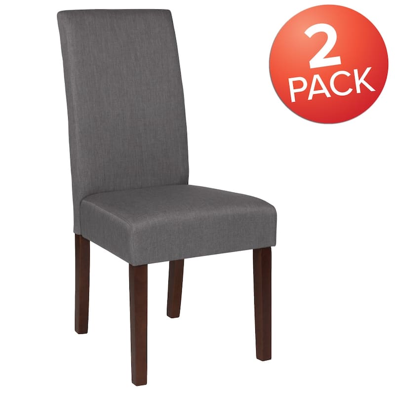 Upholstered Wood Parsons Chair (Set of 2) - 19"W x 21.5"D x 40"H