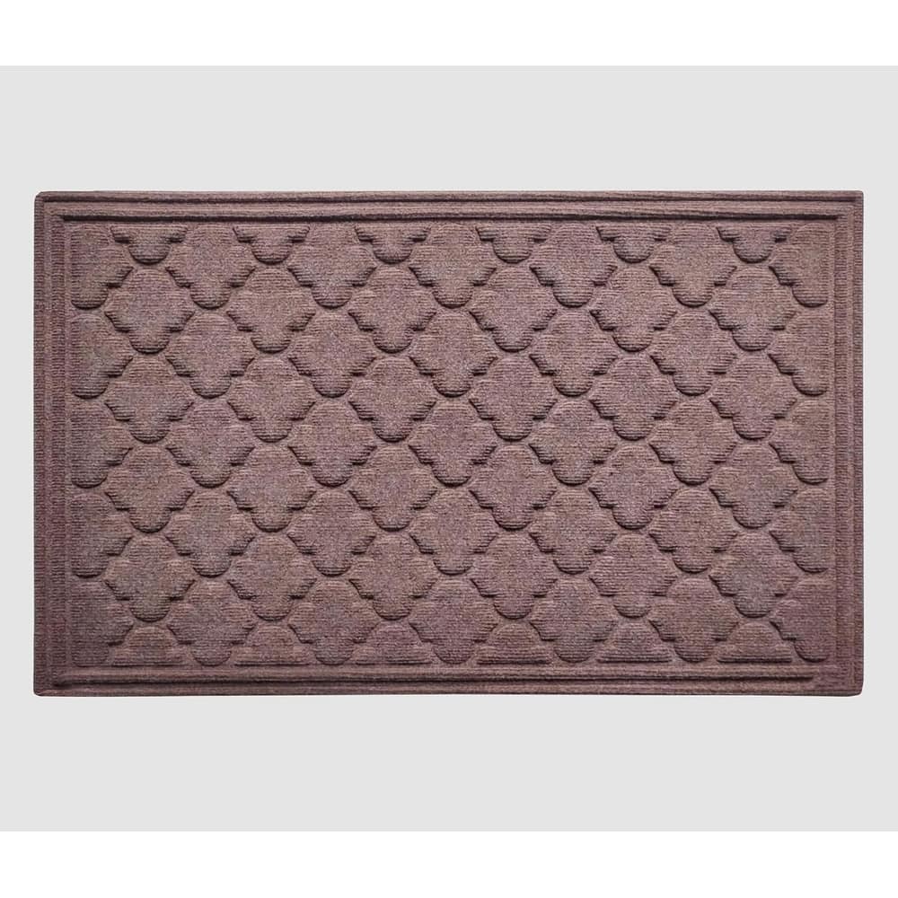 A1HC New All Weather Superior Dirt and Moisture Absorbing Polypropylene Door Mat with Non-Slip Backing for Inside Outside Use