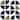 Veer Decor Mod Geo Crescents Peel and Stick Wallpaper