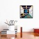 preview thumbnail 10 of 13, iCanvas "Station To Station" by Stefano Pallara Framed|Gold