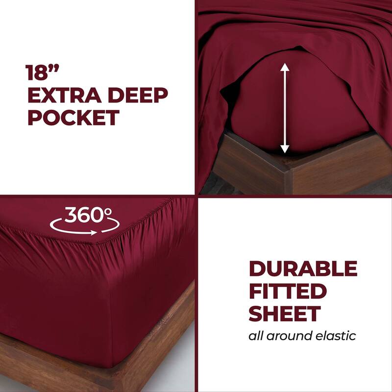 Superior Modal From Beechwood 300 Thread Count Deep Pocket or Extra Deep Pocket Sheet Set