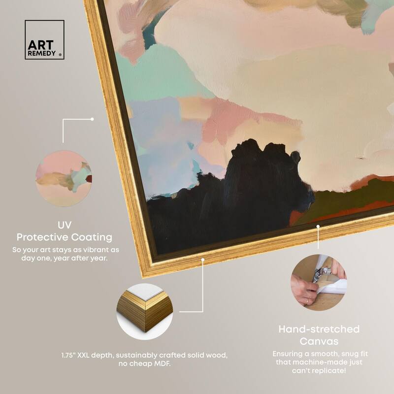 Brushed Beauty I Canvas by Art Remedy