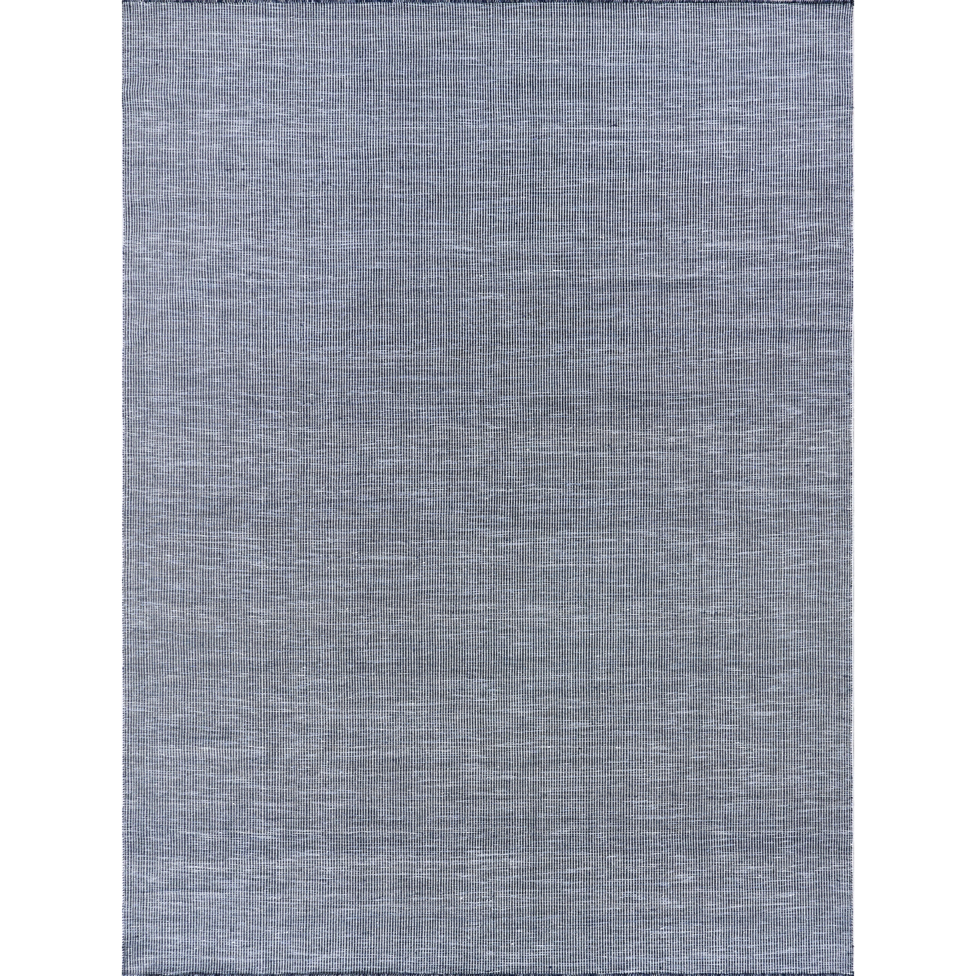 EXQUISITE RUGS Lenzi Indoor/Outdoor Flatweave PET yarn Blue Area Rug.