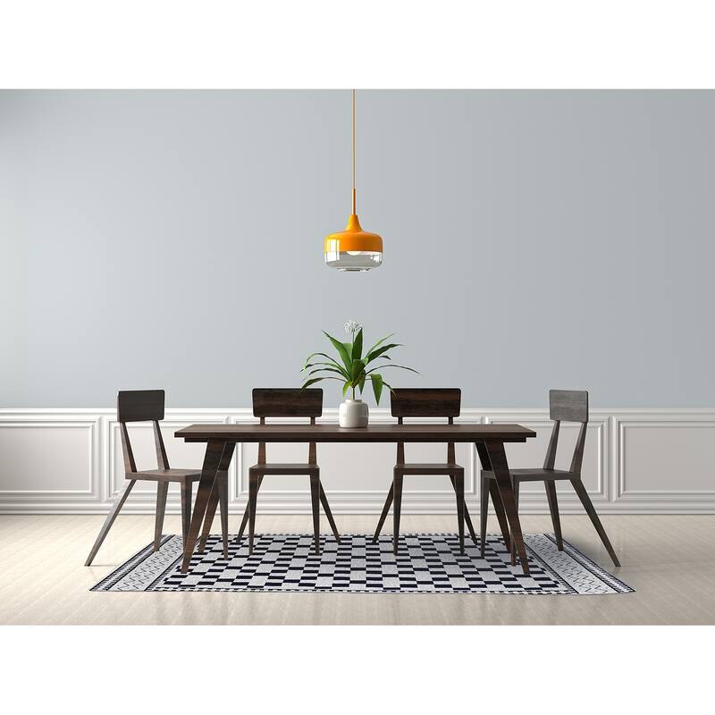 Cross and Squares Rug
