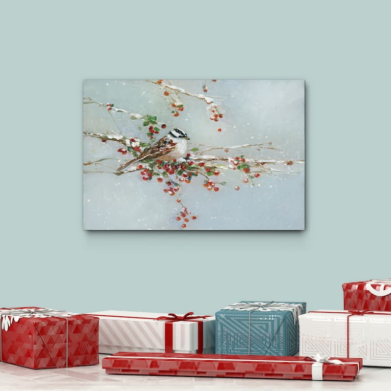 Moonlit Skaters-Premium Gallery Wrapped Canvas - Ready to Hang