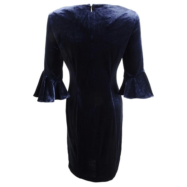 bell sleeve a line dress