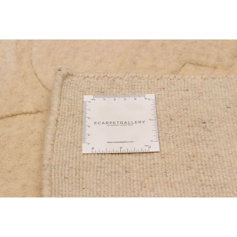 Kashkuli Gabbeh Cream Rug 8'1" x 11'1" - 8'1 x 11'1