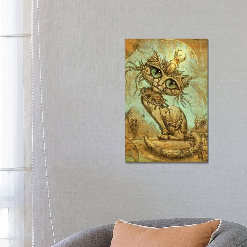 iCanvas "Cleocatra" by Jeff Haynie Canvas Print - 26x18x1.5