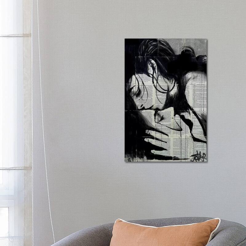 iCanvas "Soul Kiss" by Loui Jover Canvas Print - 26x18x1.5