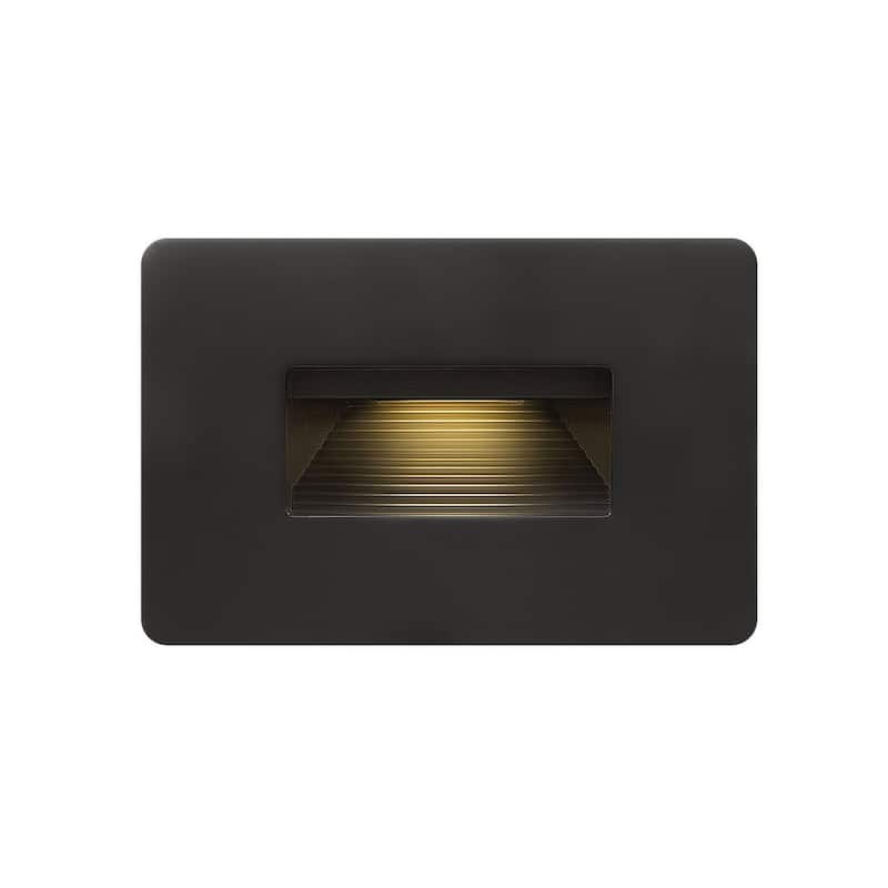 Hinkley Lighting Luna 3" Tall 120v 4w LED ADA Rectangle 2700K Indoor / - Satin Black