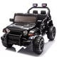 preview thumbnail 1 of 30, Dual-Drive 12V Electric Car with Four-Wheel Suspension, Music, Bluetooth, and Quick-Release Steering Wheel Black