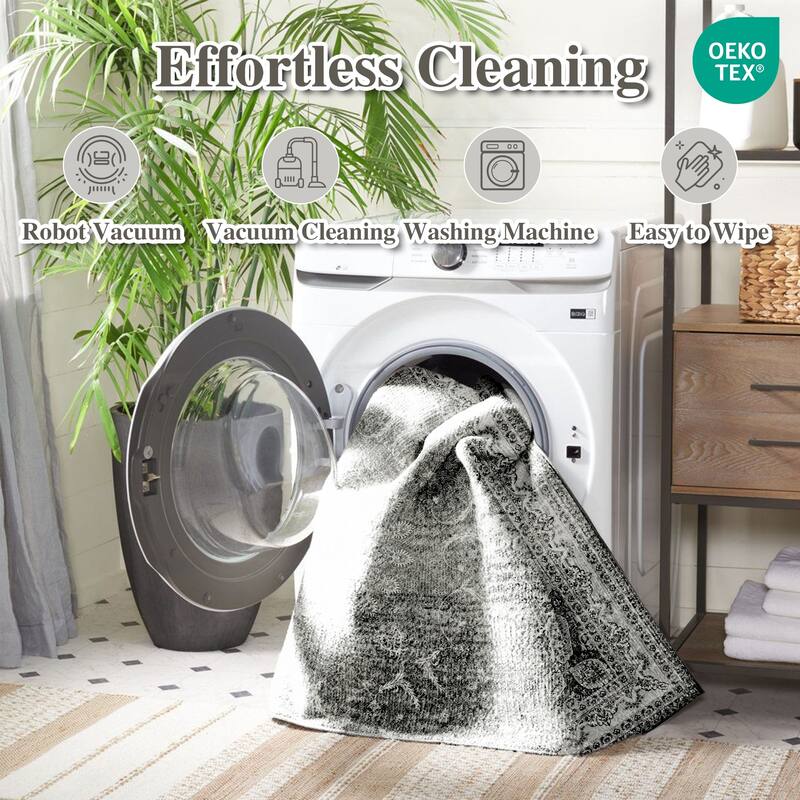 Bohemian Faux Cashmere Rug