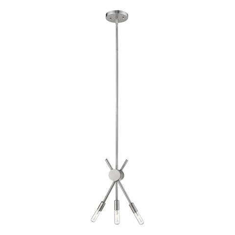 Eglo Willsboro 3-Light Polished Nickel Mini Pendant