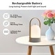 preview thumbnail 5 of 8, Bell + Howell EchoDome Rechargeable Bluetooth LED Lantern Speaker Touch Control - Off-White