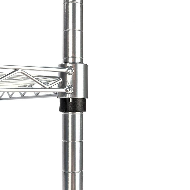 Carbon Steel Wire Rack Kitchen Storage Microwave Oven Shelf