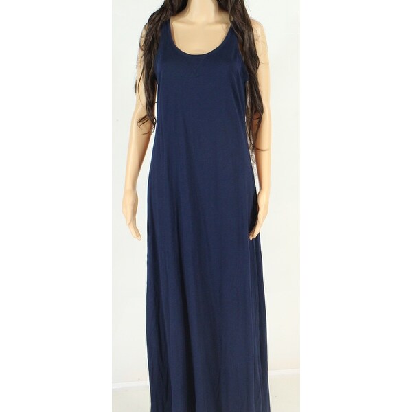 american living dresses navy blue