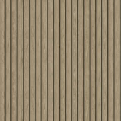 Faux Wood Slat Unpasted Wallpaper – 396in x 20.8in