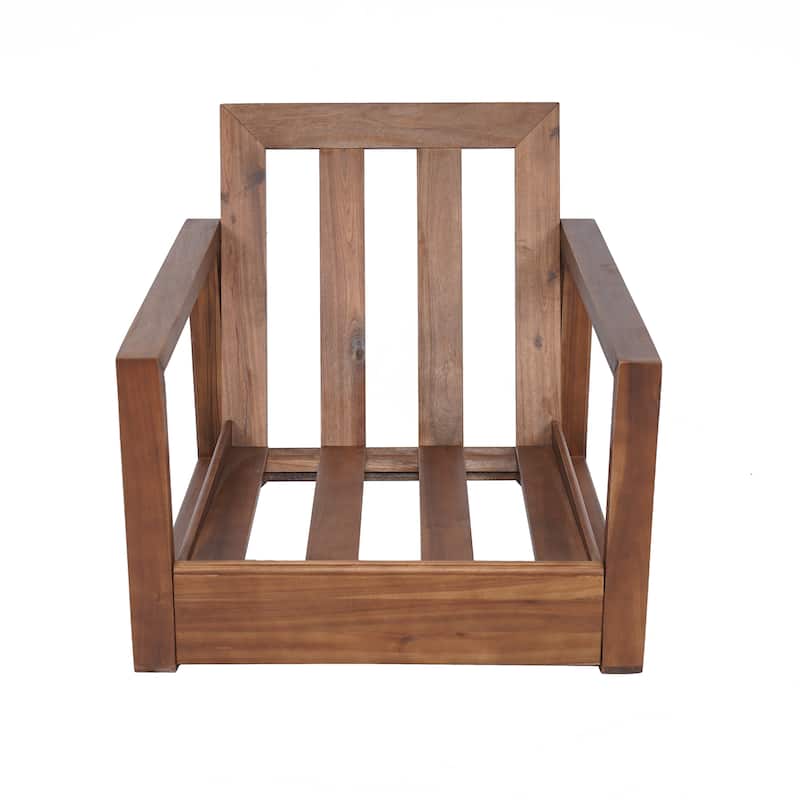 Westchester 4-piece Acacia Patio Chat Set by Christopher Knight Home
