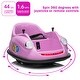 preview thumbnail 29 of 54, Bumper Cars for Toddlers, Electric Kids Ride On Bumper Car Gift, 12V Battery Ride On Car w/Parent Remote Control