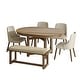 preview thumbnail 3 of 26, HULALA HOME Jose Modern Wooden 6 piece Dining Sets