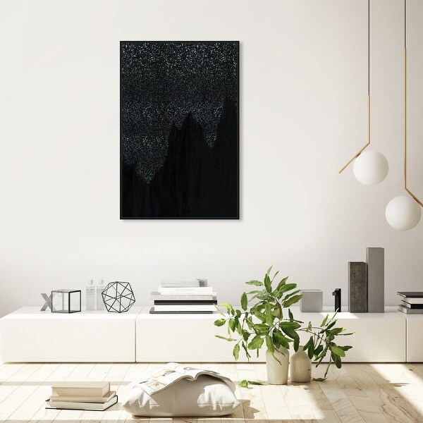 Oliver Gal 'Glitter Night of Stars' Nature and Landscape Wall Art