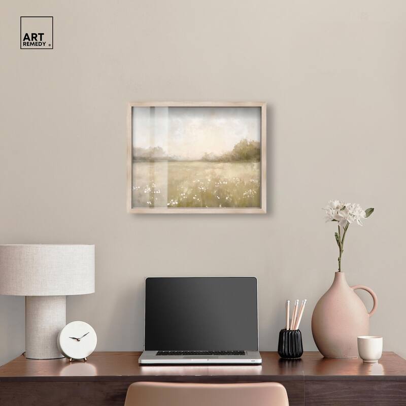 Peaceful Expanse Shadowbox by Art Remedy