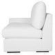 preview thumbnail 6 of 5, Uttermost Refuge Arctic White Left Arm Facing Sofa - 30"Hx 43.25"Wx 37.5 "D