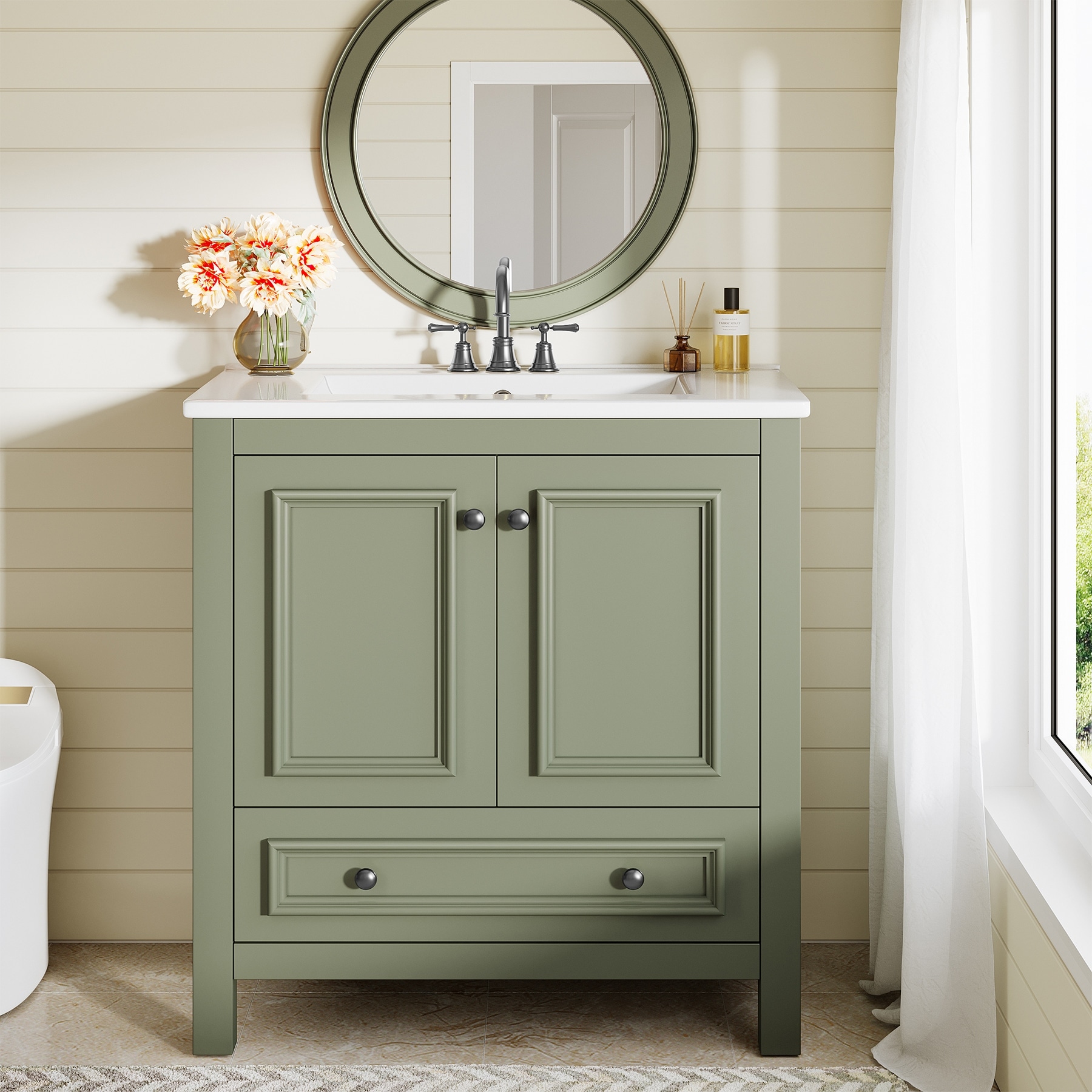 ティナ・ブランフォード Bathroom-Vanity-with-Sink,-