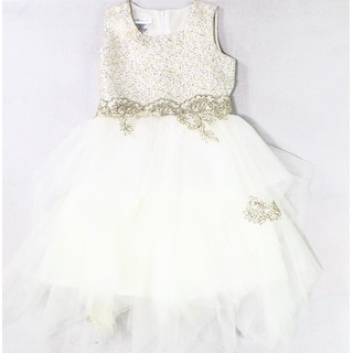 bonnie jean sleeveless a line dress