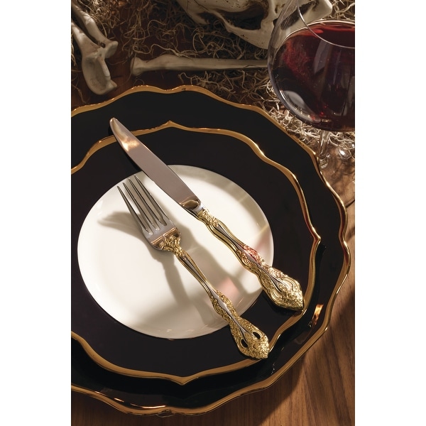 Oneida Golden Michelangelo 20 Piece Fine Flatware Set, Service For