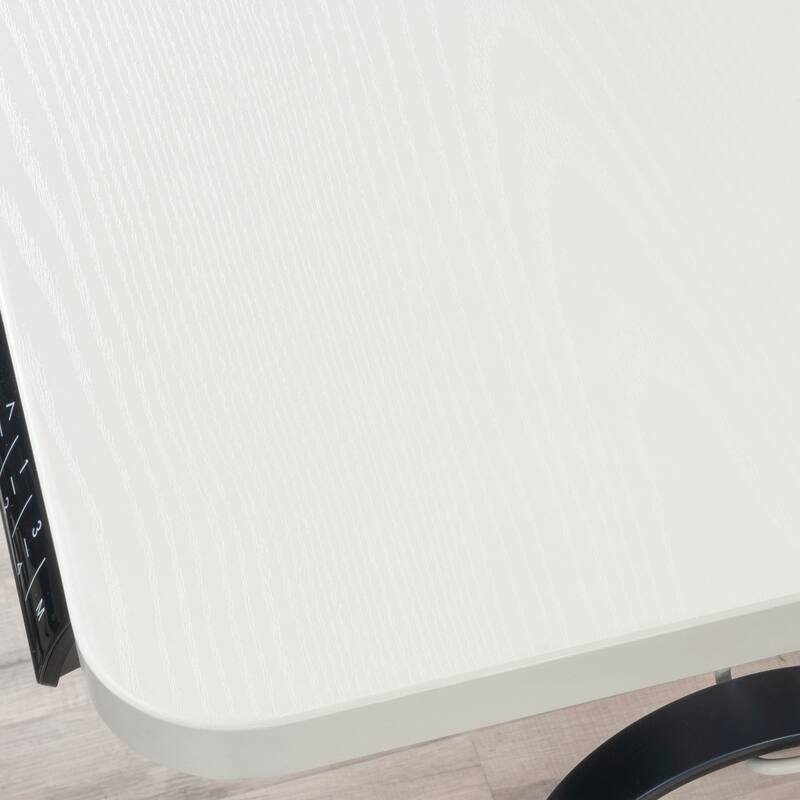 Engineered Wood Contemporary Sit/Stand Desk with Four Preset Heights