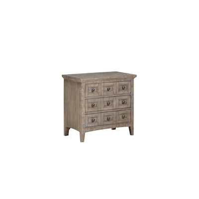 Magnussen Home Paxton Place Dovetail Grey Drawer Nightstand