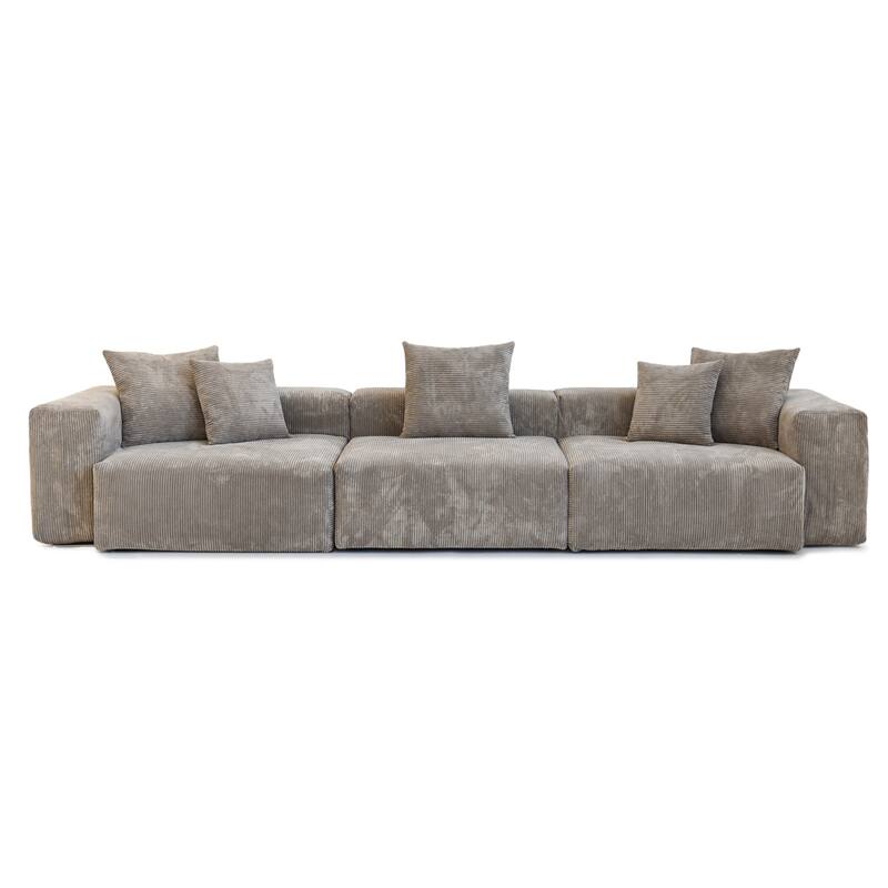 3PCS Modern Couch Set Living Room Furniture Set
