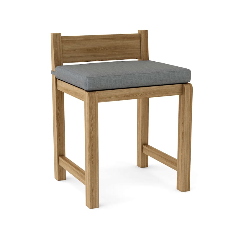 Sedona Teak Outdoor Dining Chair - N/A