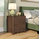 preview thumbnail 4 of 48, Max and Lily Sutton 2 Drawer Nightstand Walnut